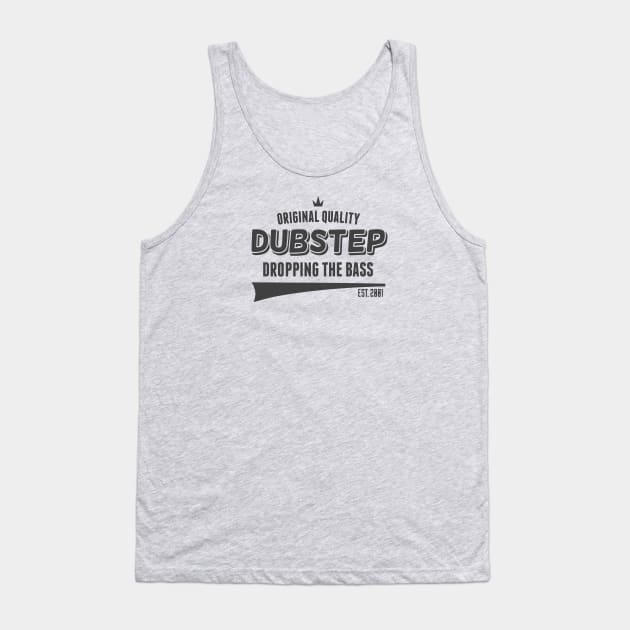 Dubstep - Drop the bass Tank Top by badbugs